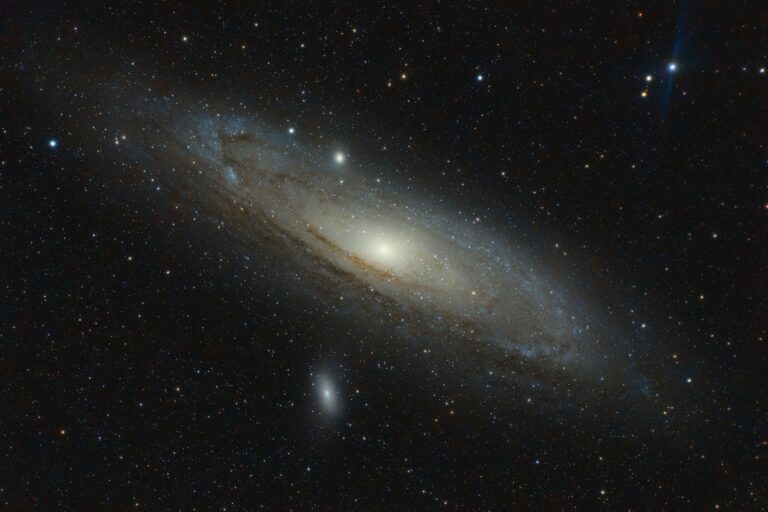 Andromeda Galaxy (M31) captured using a SkyWatcher 72ED telescope and a Nikon D5500 DSLR